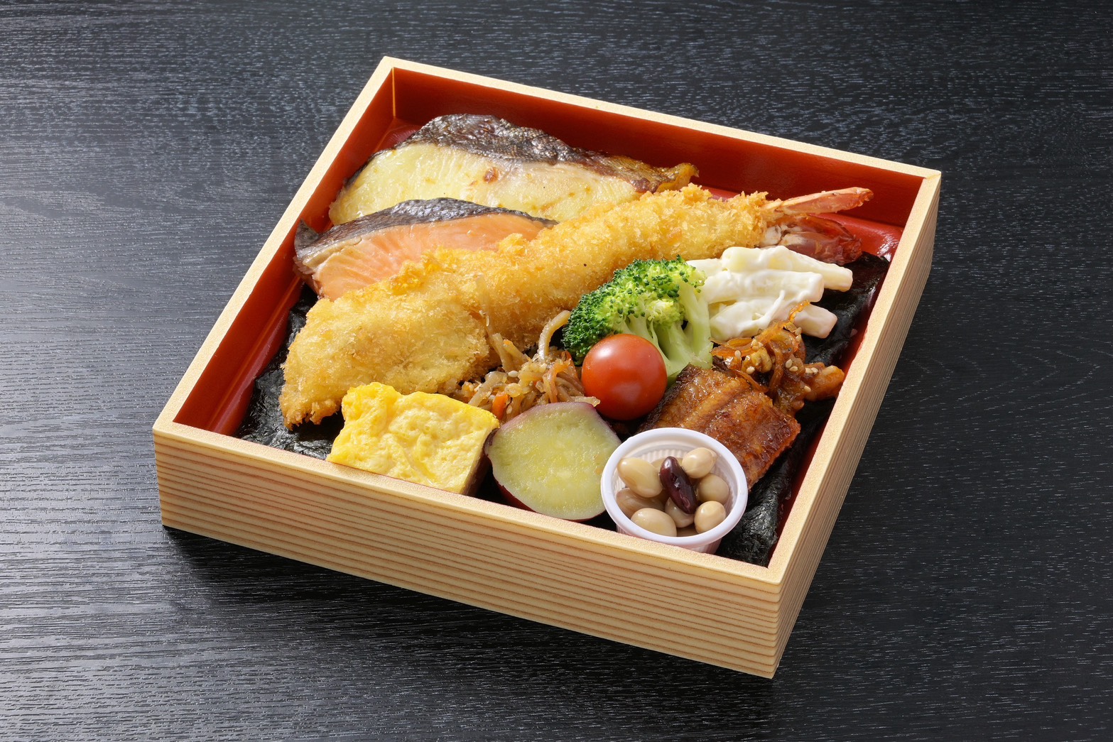 お魚尽くし海苔弁