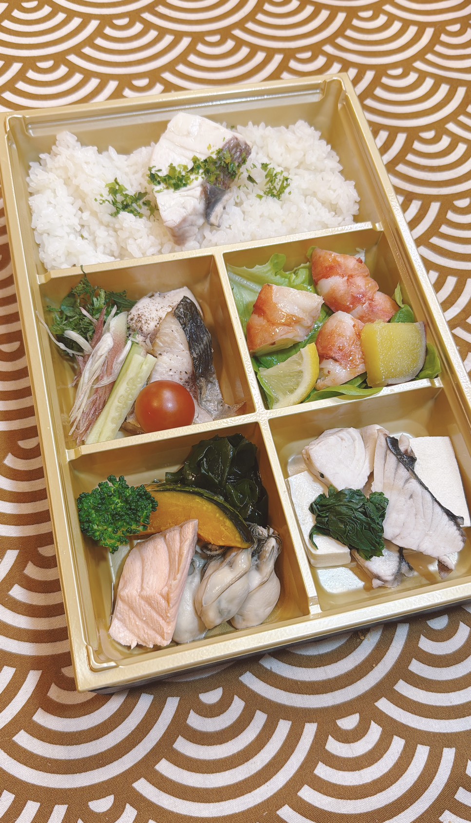 季節のお魚5種盛り弁当